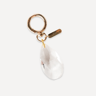 Crystal Teardrop Bag Charm