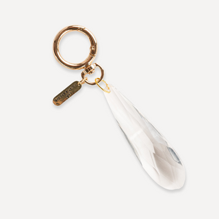 Crystal Teardrop Bag Charm
