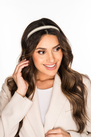 Acetate/Crystal Headband