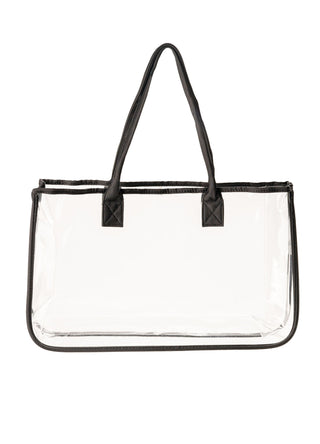 Jayne Oversized Transparent Tote