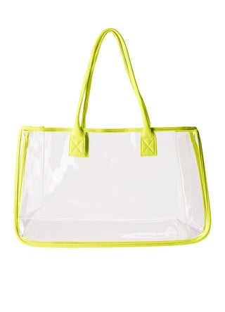 Jayne Oversized Transparent Tote
