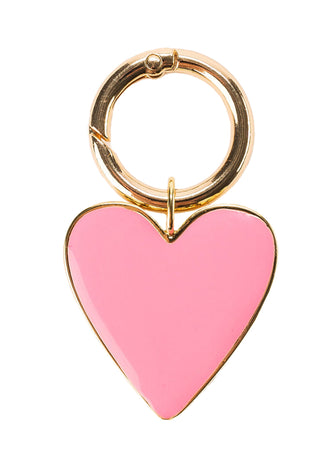 Enamel Heart Bag Charm