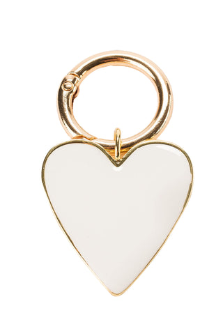 Enamel Heart Bag Charm