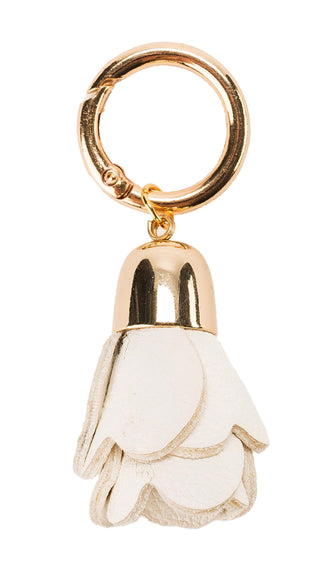 Leather Flower Tassel