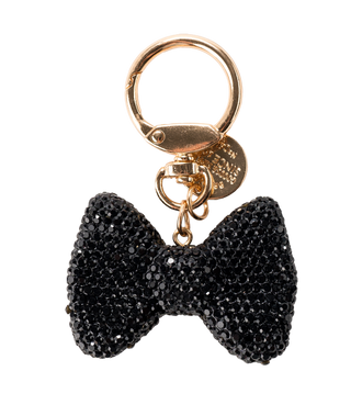 Bow Tie Crystal Bag Charm