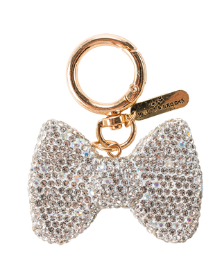 Bow Tie Crystal Bag Charm