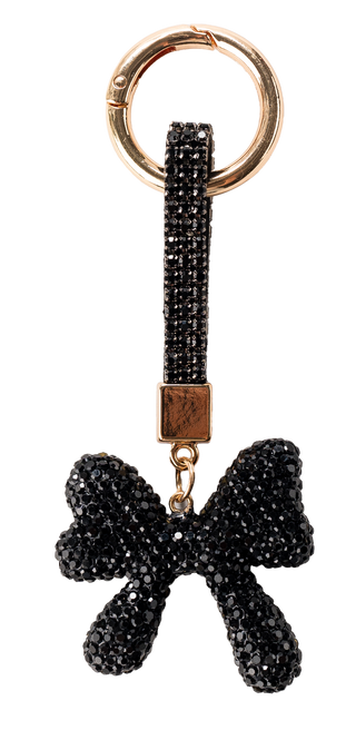 Crystal Bow Bag Charm