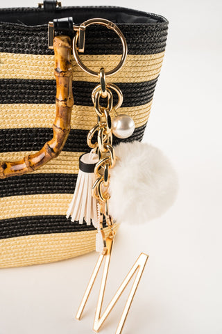 Pom Pom Bag Charm