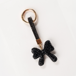 Crystal Bow Bag Charm