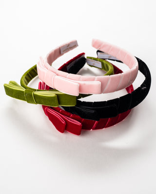 Dakota Velvet Bow Headband