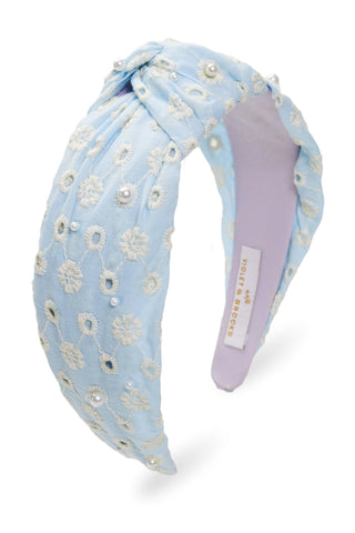 Ellie Pearl Knot Headband