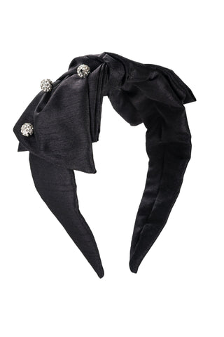 Brynn Pave Dot Bow Headband
