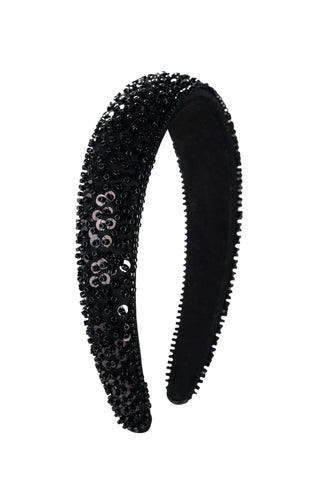 Beaded Puff Headband