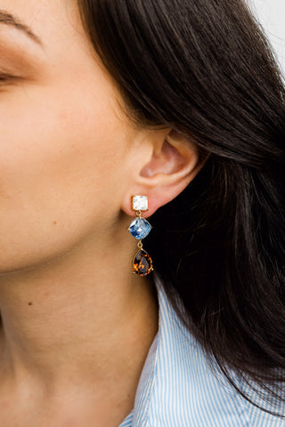 Camille Crystal Drop Earring