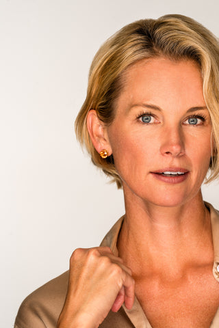 Casey Crystal Boxed Post Earring