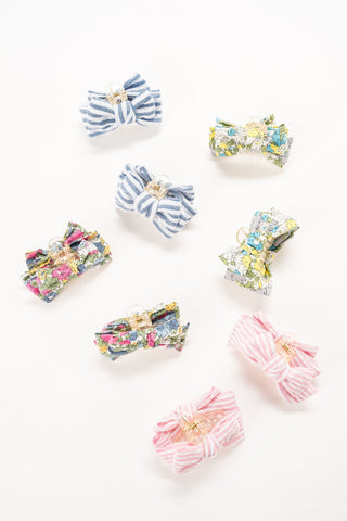 Skylar Mini Bow Hair Claw Pair