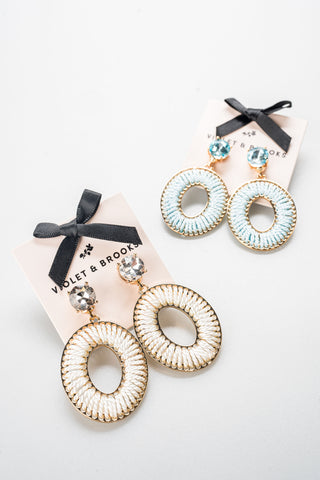 Casey Wrapped Drop Earring