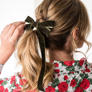 Viola Double Bow Barrette