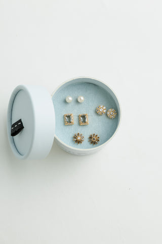 Crystal Boxed Earring Sets