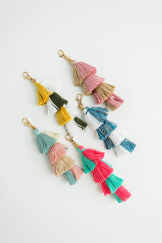 Drapery Tassel Bag Charm