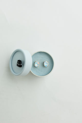 Crystal Powder Boxed Earring