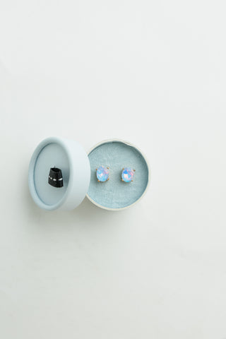 Crystal Powder Boxed Earring