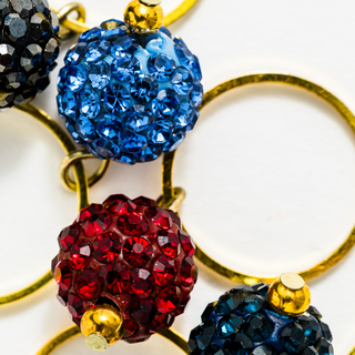 Crystal Ball Scarf Charm