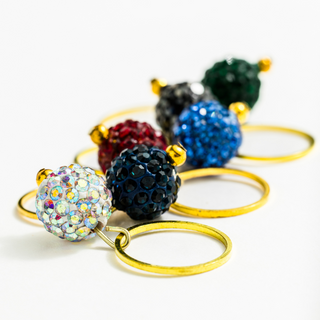 Crystal Ball Scarf Charm