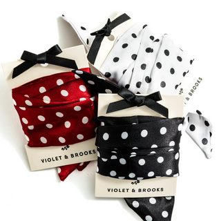 Long Polka Dot Scarf