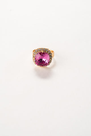 Celeste Crystal Trimmed Birthstone Rings