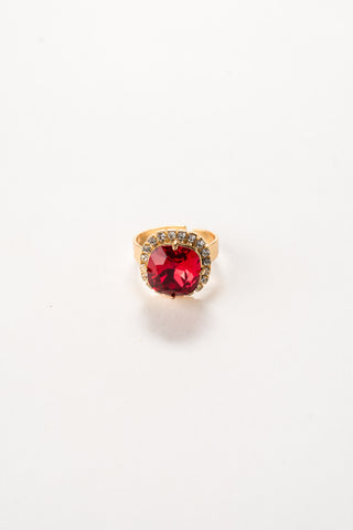 Celeste Crystal Trimmed Birthstone Rings