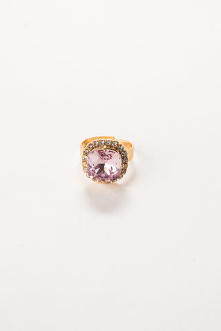 Celeste Crystal Trimmed Birthstone Rings