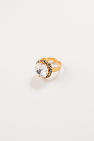 Celeste Crystal Trimmed Birthstone Rings