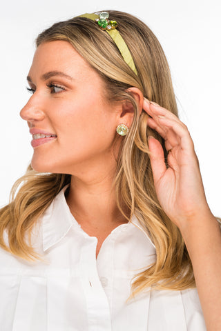 Celeste Crystal Trimmed Birthstone Earrings