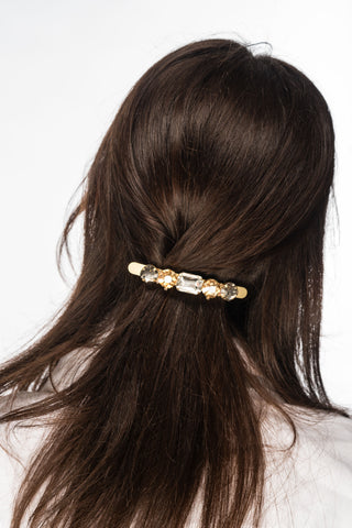 Skylar Crystal Cluster Barrette