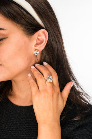 Cleo Boxed Post Earring