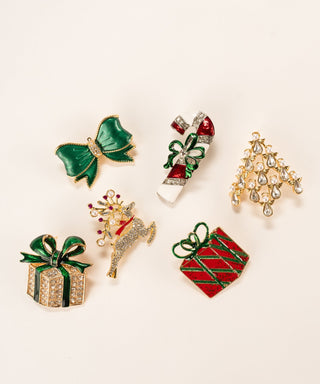 Vintage Christmas Brooch