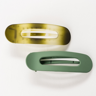 Cassie Ombre Banana Claw Pair