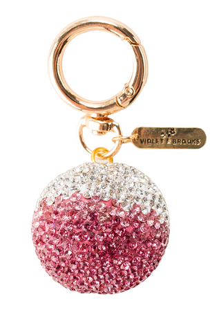 Crystal Ball Bag Charm