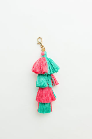Drapery Tassel Bag Charm