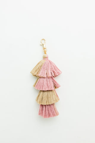 Drapery Tassel Bag Charm