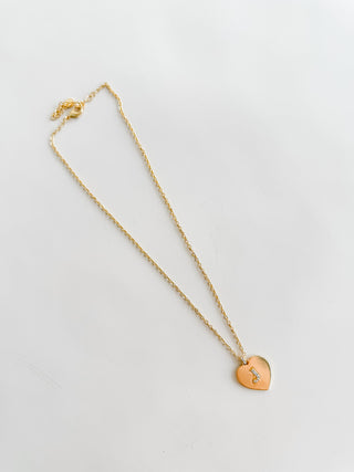 Lover Girl Initial Necklace