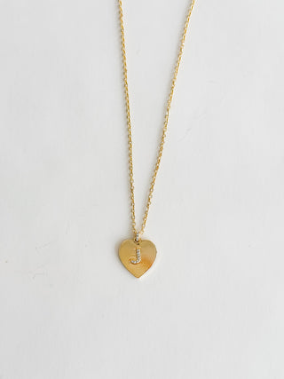 Lover Girl Initial Necklace