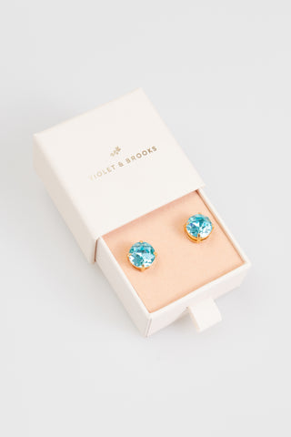 Casey Crystal Boxed Post Earring