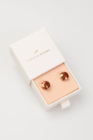 Casey Crystal Boxed Post Earring