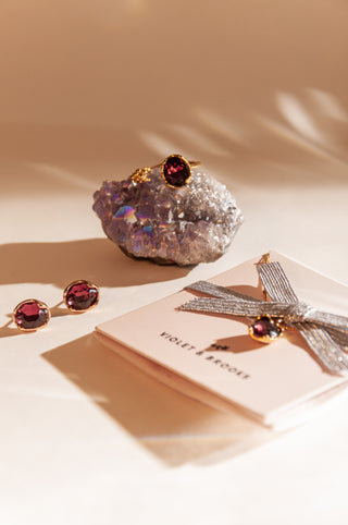 Emma Birthstone Earrings