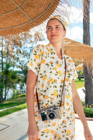 Citrus Boxy Top