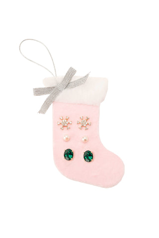 Clara Stocking Post Trio