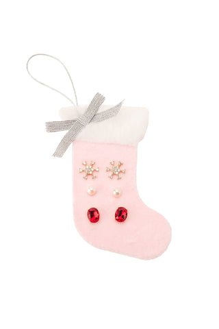 Clara Stocking Post Trio