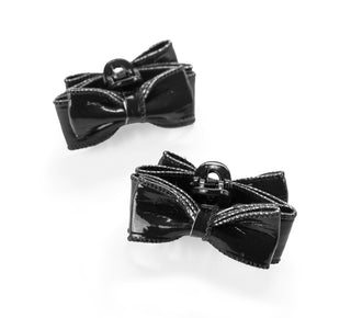 Paige Mini Bow Hair Claw Pair